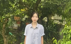 Nguyễn Thị Thúy Hằng, thủ khoa đầu vào trường THPT chuyên Võ Nguyên Giáp, năm học 2025-2026. Ảnh: Nhân vật cung cấp