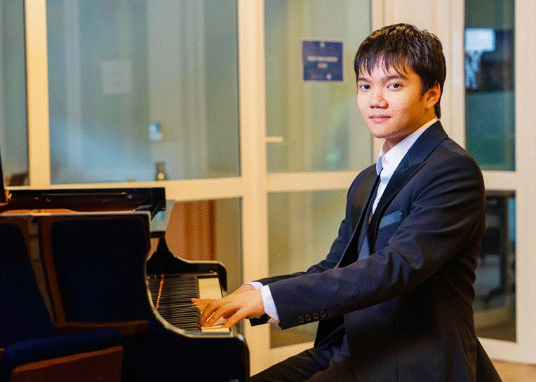 Nam sinh Quang Diệu. Ảnh: NVCC