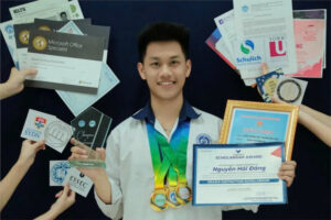 Nguyễn Hải Đăng đạt được thành tích đáng nể trong vòng 2 tháng.