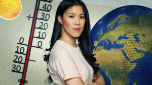 Tiến sĩ Mai Thi Nguyen-Kim xuất hiện trong một chương trình truyền hình nổi tiếng tại Đức. Ảnh: Stern.de