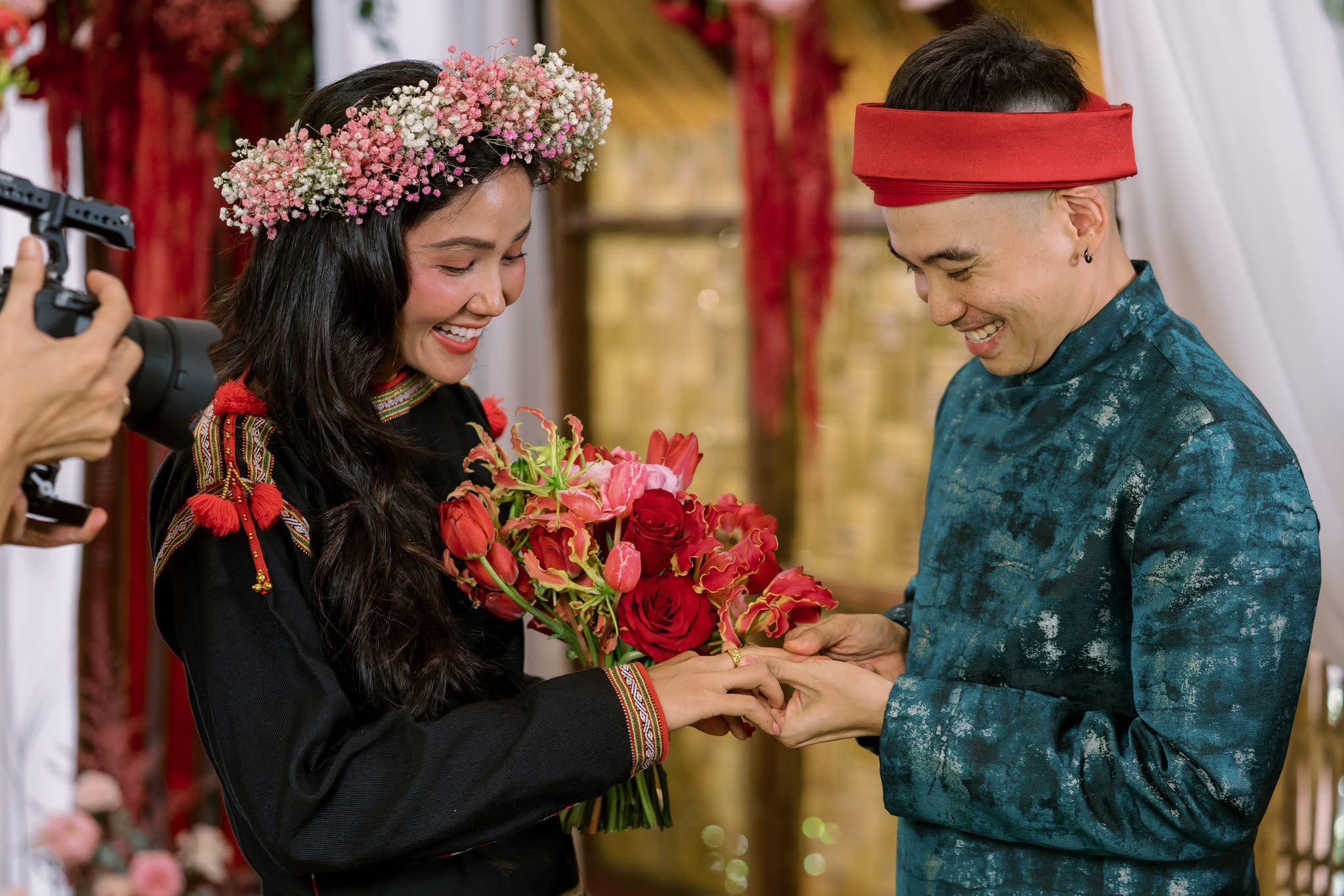H'Hen Niê và chồng là Nhiếp ảnh gia Tuấn Khôi - (ảnh: Fanpage H'Hen Niê).