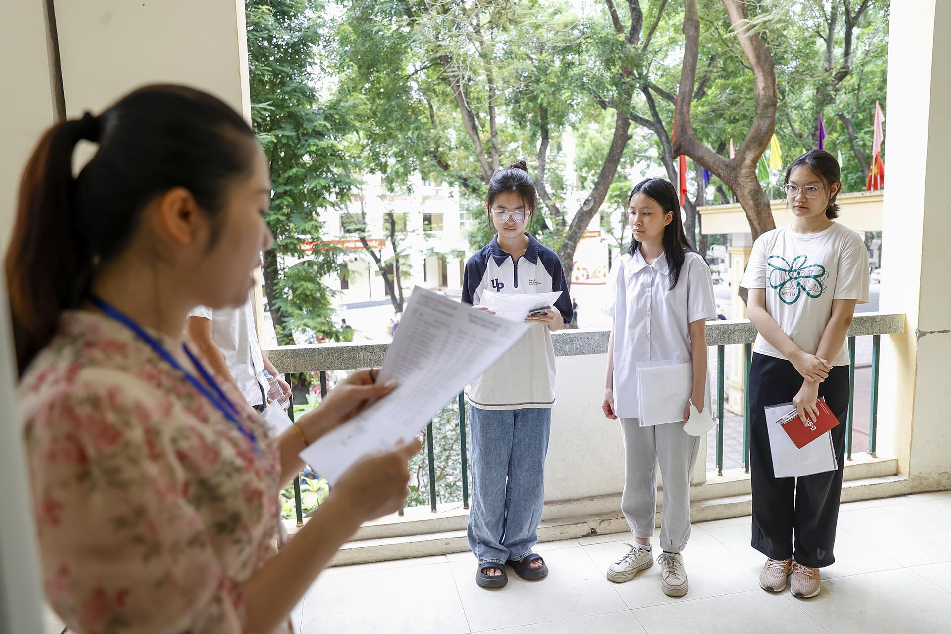 Học sinh thi vào lớp 10 ở Hà Nội năm 2025. Ảnh: Phạm Hải