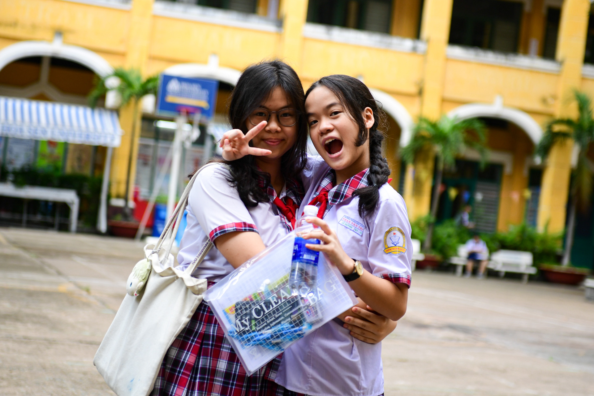Học sinh TPHCM thi vào lớp 10. Ảnh: Nguyễn Huế