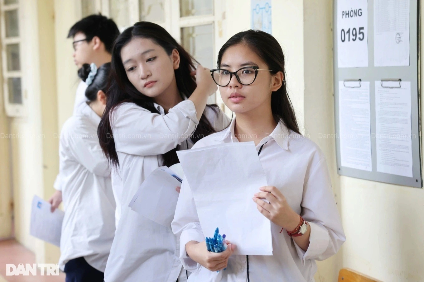 Thí sinh thi tốt nghiệp THPT 2024 (Ảnh: Mạnh Quân).