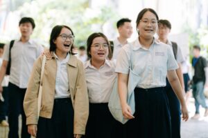 Thí sinh thi lớp 10 tại TP.HCM năm 2025 - Ảnh: THANH HIỆP