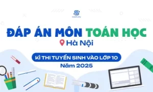 Tham khảo ngay đáp án đề thi môn Toán kỳ thi tuyển sinh vào lớp 10 năm học 2025 - 2026 tại Hà Nội do Hệ thống giáo dục SSStudy thực hiện. Đề thi môn Toán chung dành cho gần 103.000 học sinh thi lớp 10 ở Hà Nội gồm 5 câu, thời gian làm bài trong 120 phút. Đáp án tham khảo môn Toán kỳ thi vào lớp 10 THPT tại Hà Nội năm 2025 ảnh 1 Đáp án tham khảo môn Toán kỳ thi vào lớp 10 THPT tại Hà Nội năm 2025 ảnh 2 Đề thi môn Toán vào lớp 10 THPT tại Hà Nội năm 2025. Đề thi được đánh giá bám sát đề minh hoạ đã công bố từ đầu năm học 2024 - 2025, học sinh có 1 năm ôn tập kỹ càng, theo đúng định hướng. Đáp án tham khảo môn Toán kỳ thi vào lớp 10 THPT tại Hà Nội năm 2025 ảnh 3 Đáp án tham khảo môn Toán kỳ thi vào lớp 10 THPT tại Hà Nội năm 2025 ảnh 4 Đáp án tham khảo môn Toán kỳ thi vào lớp 10 THPT tại Hà Nội năm 2025 ảnh 5 Đáp án tham khảo môn Toán kỳ thi vào lớp 10 THPT tại Hà Nội năm 2025 ảnh 6 Đáp án tham khảo môn Toán kỳ thi vào lớp 10 THPT tại Hà Nội năm 2025 ảnh 7 Đáp án tham khảo môn Toán vào lớp 10 tại Hà Nội được thực hiện bởi Hệ thống giáo dục SSStudy. Tổng chỉ tiêu lớp 10 công lập của Hà Nội năm 2025 xấp xỉ 81.000 học sinh, tăng khoảng 1.500 học sinh so với năm ngoái. Dự kiến, năm học tới, Hà Nội sẽ có thêm 3 trường THPT đưa vào hoạt động, nằm trên địa bàn các quận, huyện: Cầu Giấy, Đông Anh, Thanh Trì. Đáp án tham khảo môn Toán kỳ thi vào lớp 10 THPT tại Hà Nội năm 2025 ảnh 8 Thí sinh phấn khởi sau khi hoàn thành kỳ thi vào lớp 10 không chuyên tại Hà Nội. (Ảnh: Lê Vượng) Đáp án tham khảo môn Toán kỳ thi vào lớp 10 THPT tại Hà Nội năm 2025