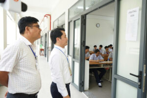 Công tác coi thi, chấm thi nghiêm ngặt tại các điểm thi tại TP Đà Nẵng