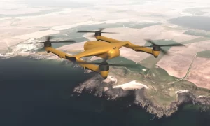 Thiết kế của drone T-650 Heavy Lift Electric UAS. Ảnh: BAE Systems