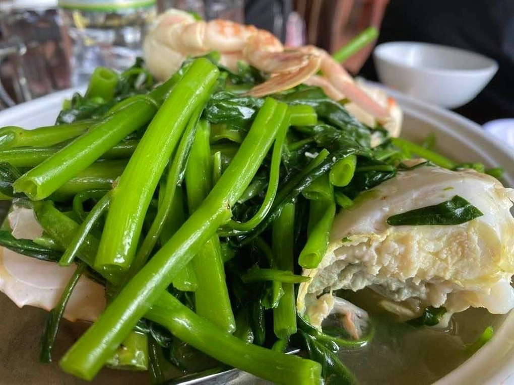 Rau muống mang lại nhiều lợi ích cho sức khỏe (Ảnh minh họa: N.P).