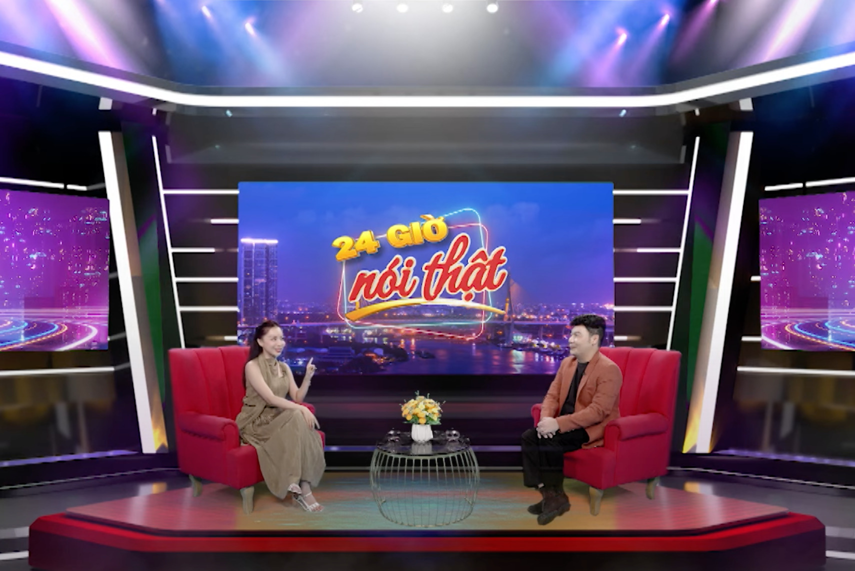 24h nói thật phát sóng vào lúc 18h30 từ thứ 6 đến Chủ Nhật trên kênh VTV9