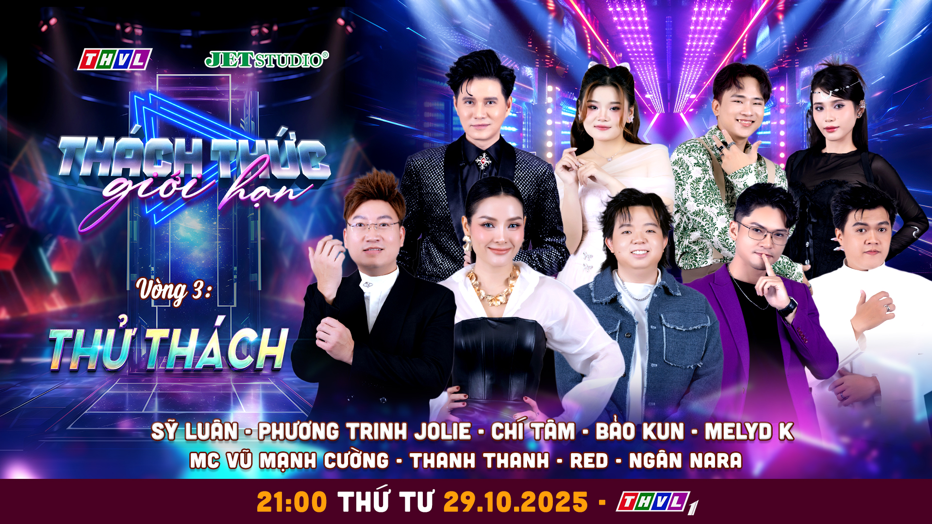 Tập 8 Thách Thức Giới Hạn 2025 sẽ phát sóng 21h Thứ Tư 29/10/2025 trên kênh THVL1