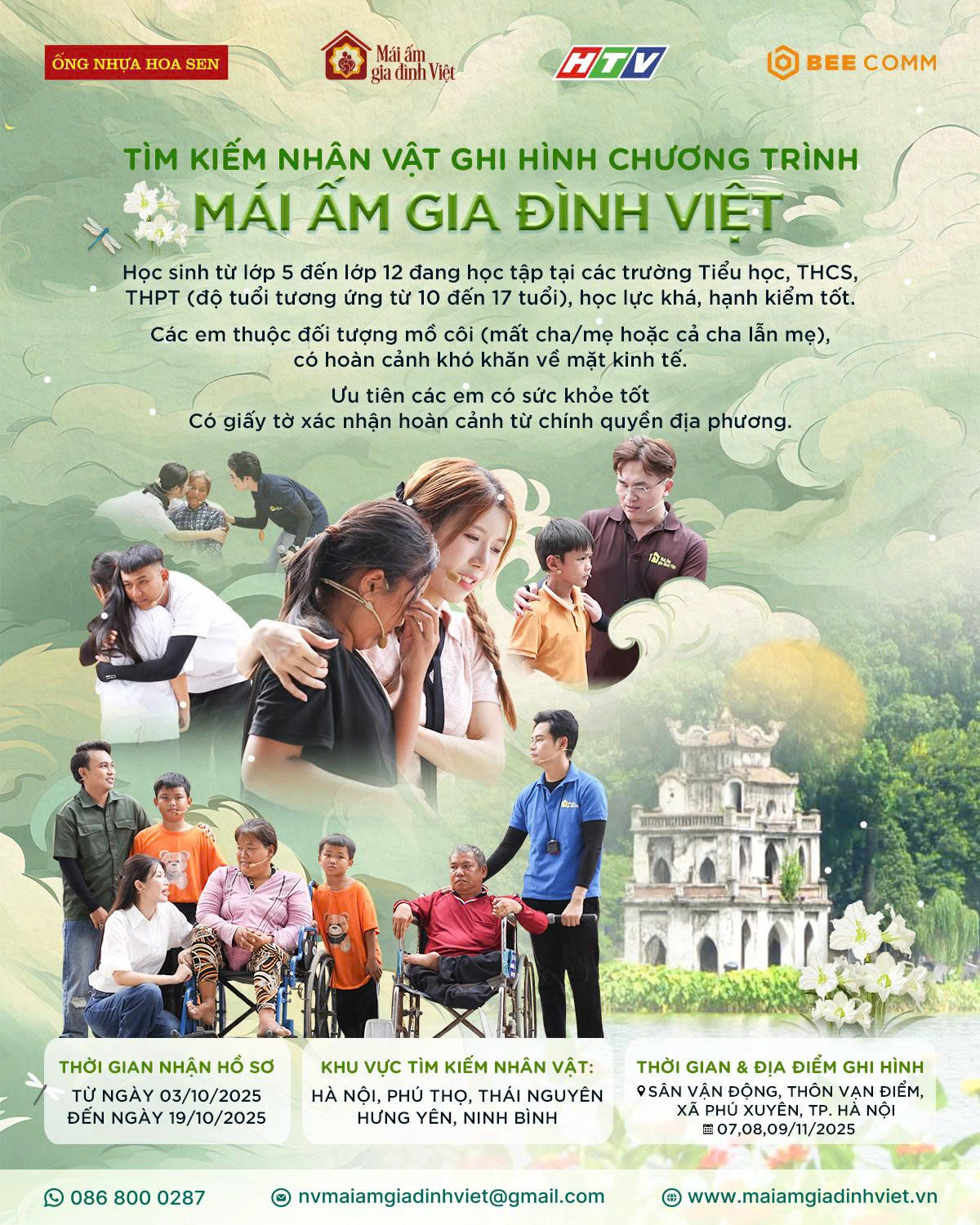 “Mái ấm gia đình Việt” lần đầu lan tỏa yêu thương đến Hà Nội