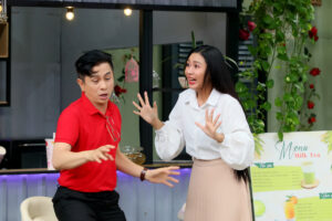 Diễn viên Đặng Phương Trâm gây ấn tượng khi hóa thân thành nàng trưởng phòng thông minh, bản lĩnh trong Tổ Phản Hồi 404
