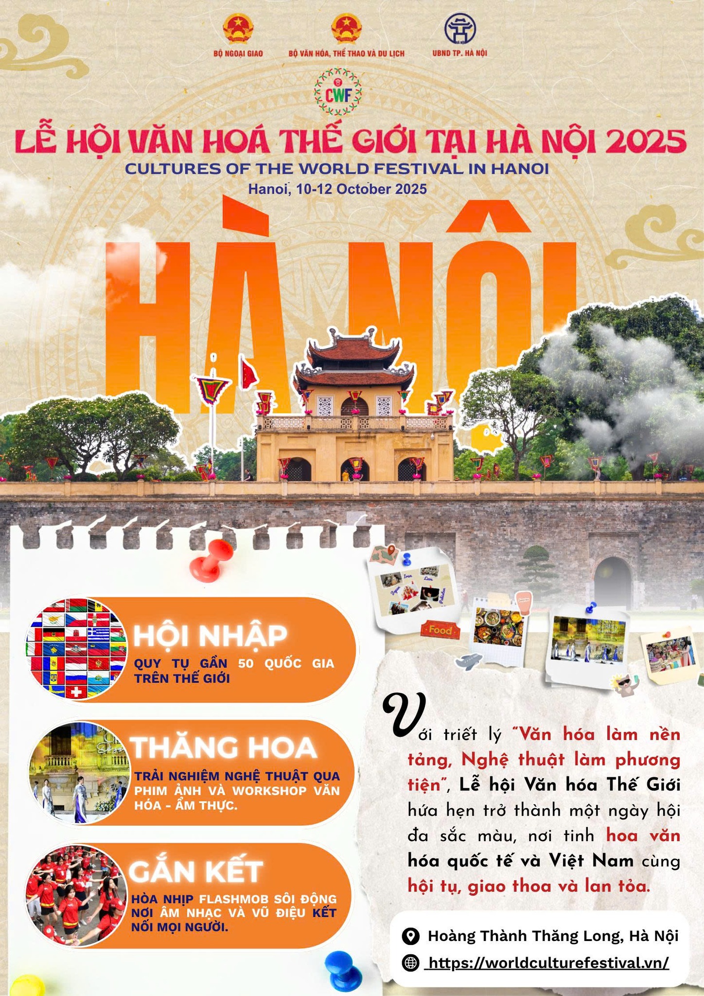 (Ảnh: Hoàng Thành Thăng Long - Imperial Citadel of Thang Long)