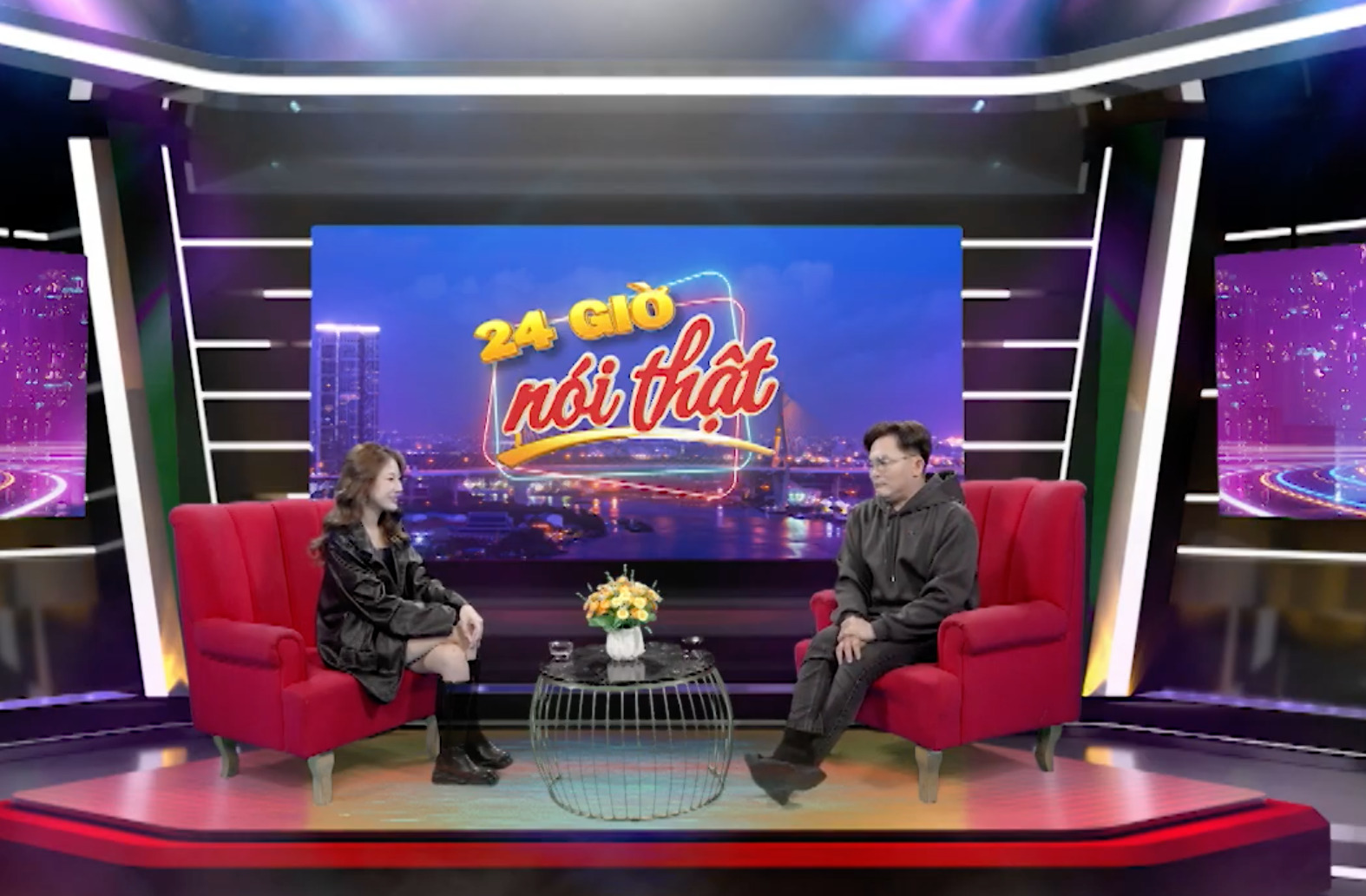 24h nói thật phát sóng vào lúc 18h30 từ Thứ 6 đến Chủ Nhật trên kênh VTV9. 