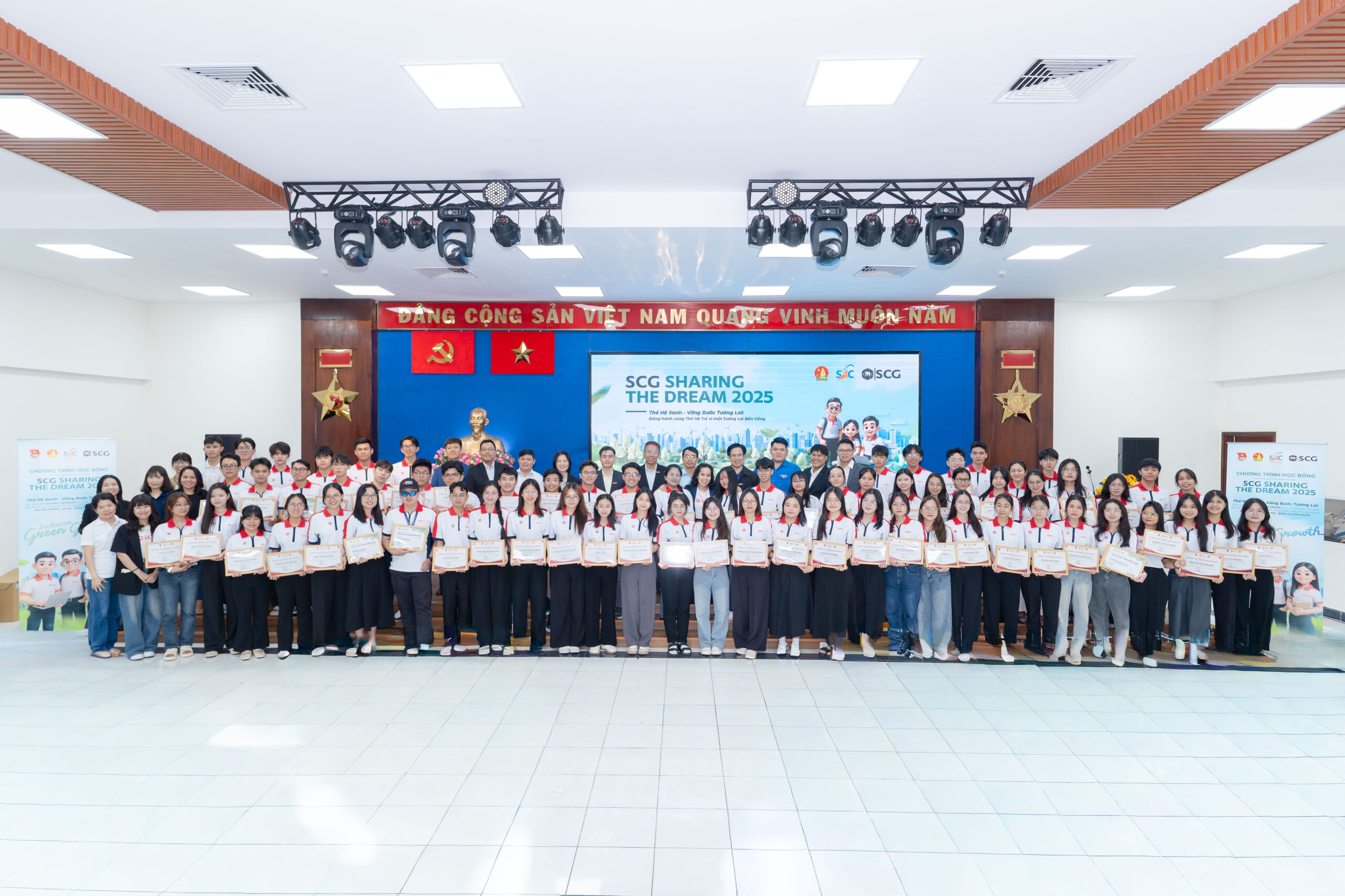 SCG Sharing the Dream 2025: Gieo ước mơ – Trao cơ hội cho thanh niên Việt Nam