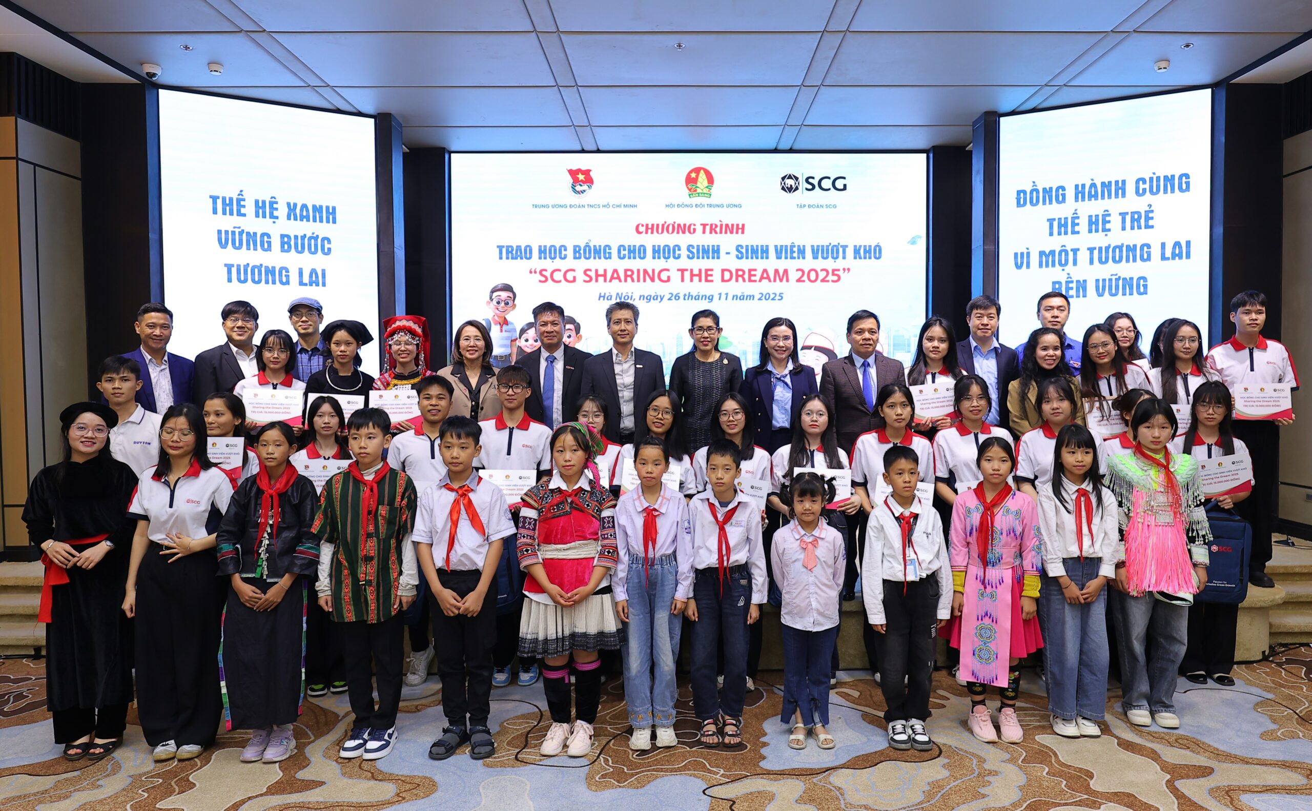 SCG Sharing the Dream 2025: Gieo ước mơ – Trao cơ hội cho thanh niên Việt Nam