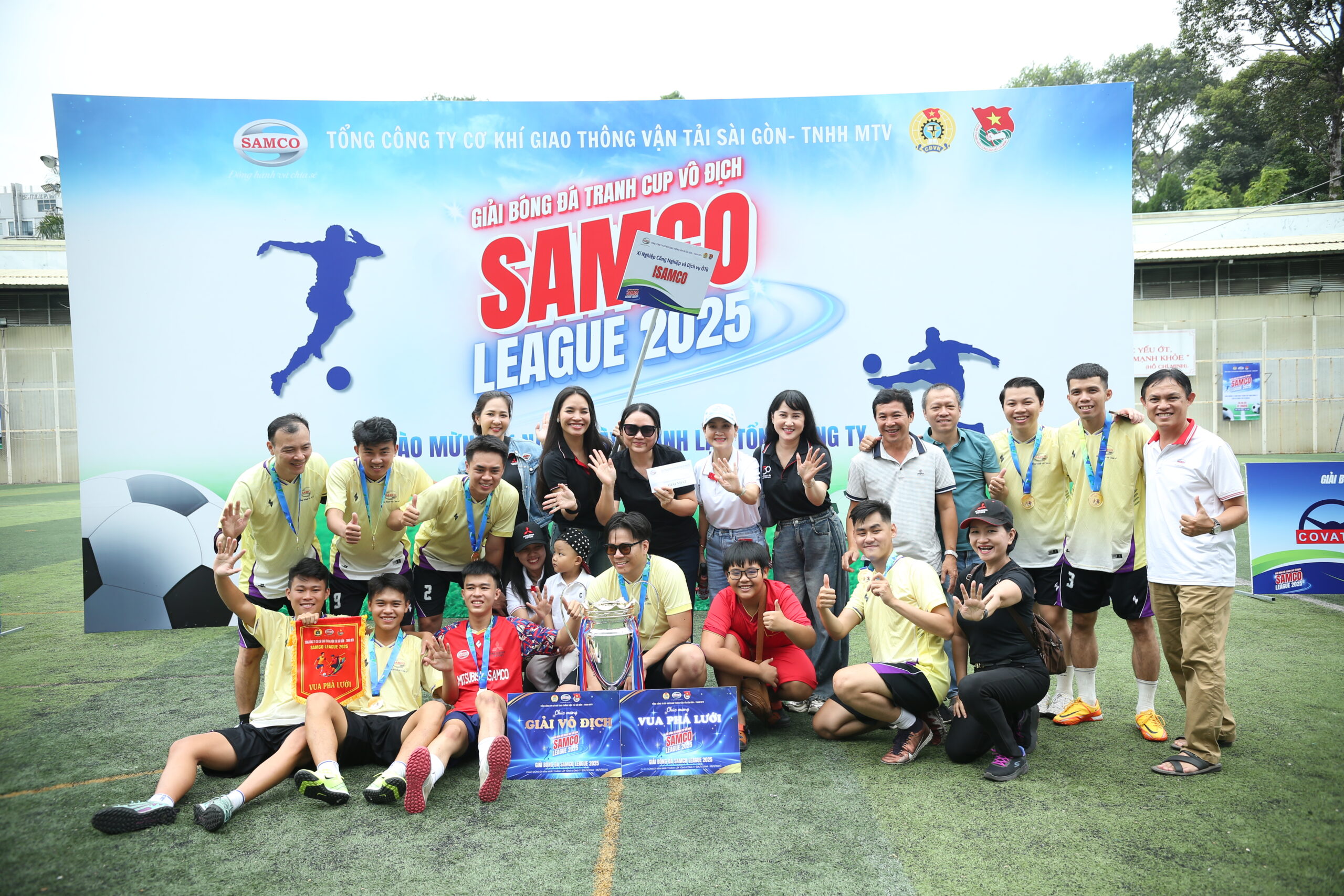 Xí nghiệp Isamco giành Cúp vô địch SAMCO League 2025