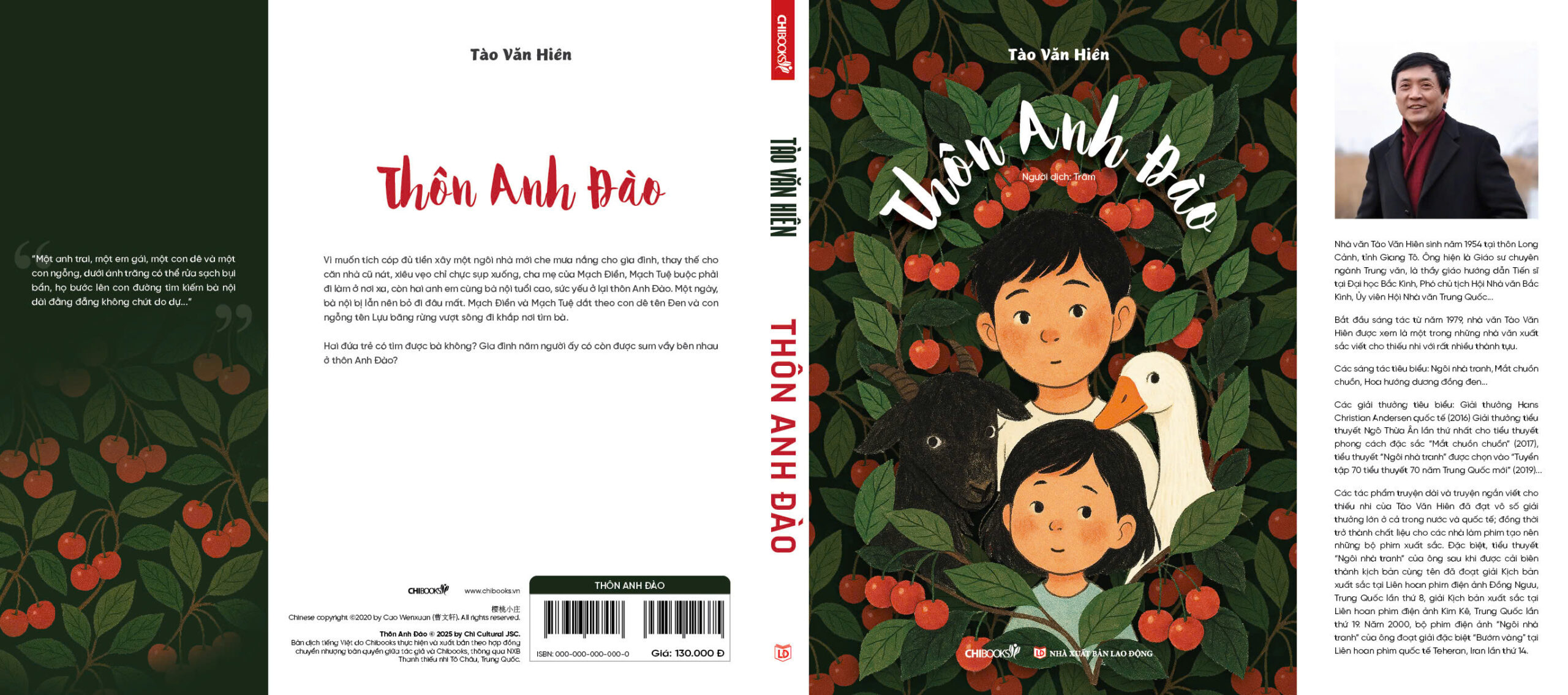 Giới thiệu sách mới phát hành Thôn Anh Đào