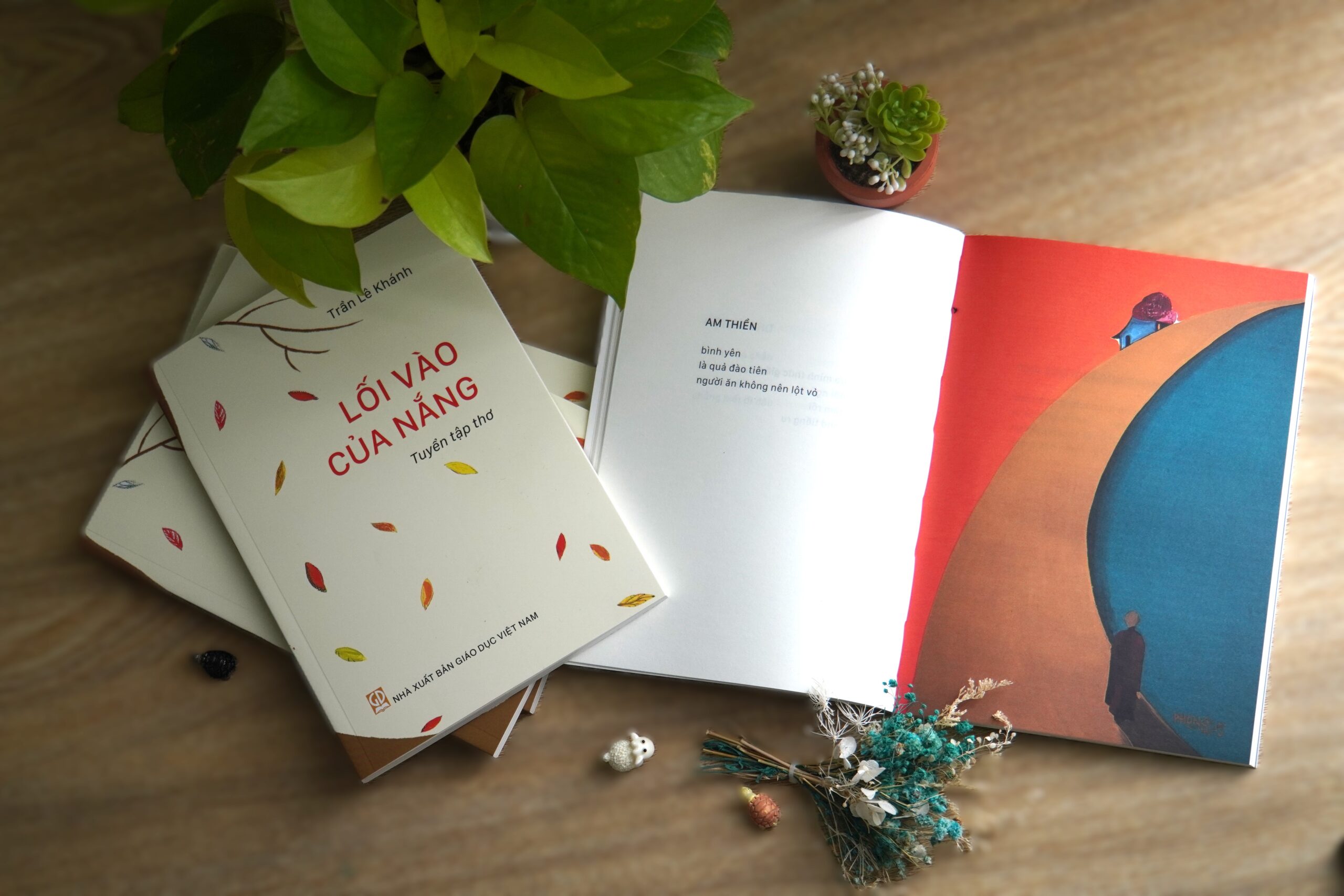 Qua thơ, Trần Lê Khánh tạo ra một cuộc đối thoại với người đọc về những nỗi niềm, triết lí, về Thiền, cái đẹp, về nhân sinh