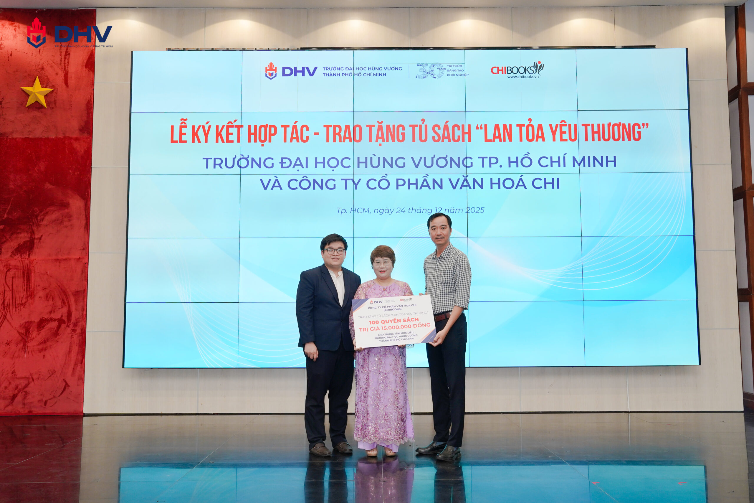 Chibooks – Đại học Hùng Vương TP.HCM: Gieo mầm văn hóa đọc cho sinh viên