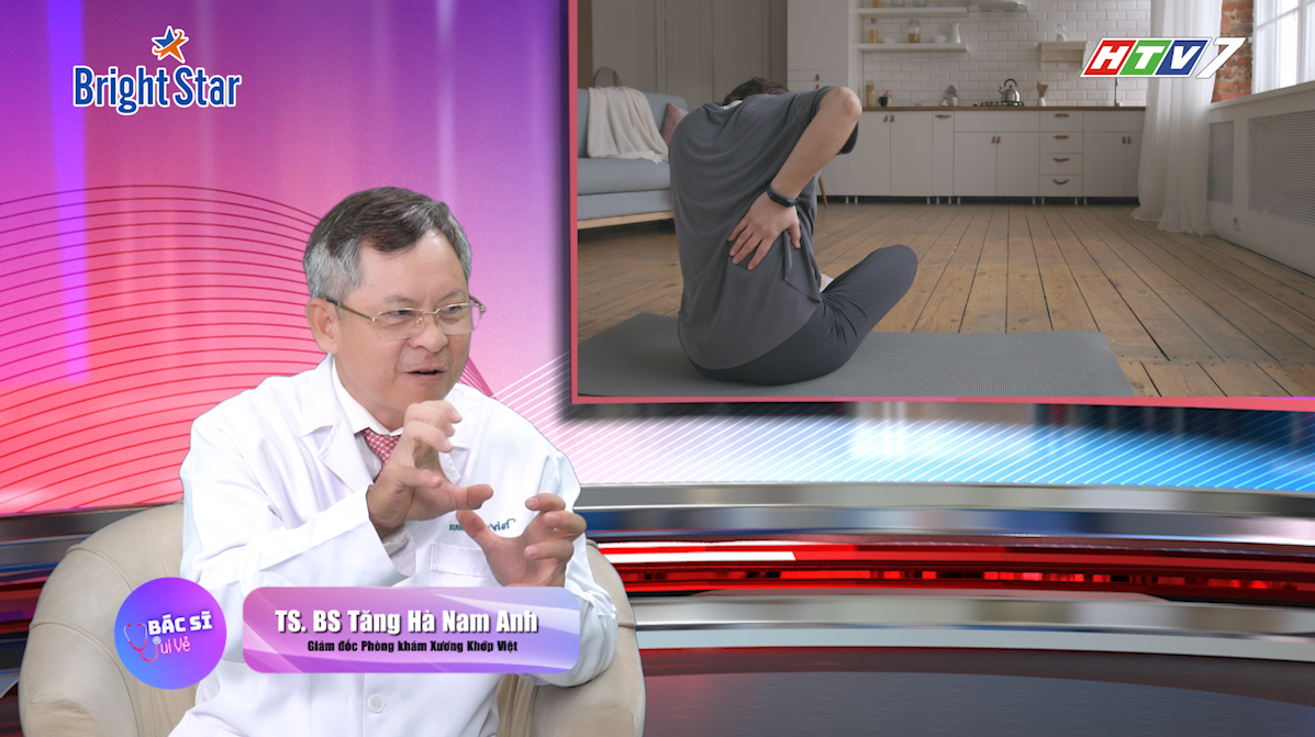Bác sĩ Vui Vẻ bật mí cách “giải cứu” cái lưng đang kêu cứu