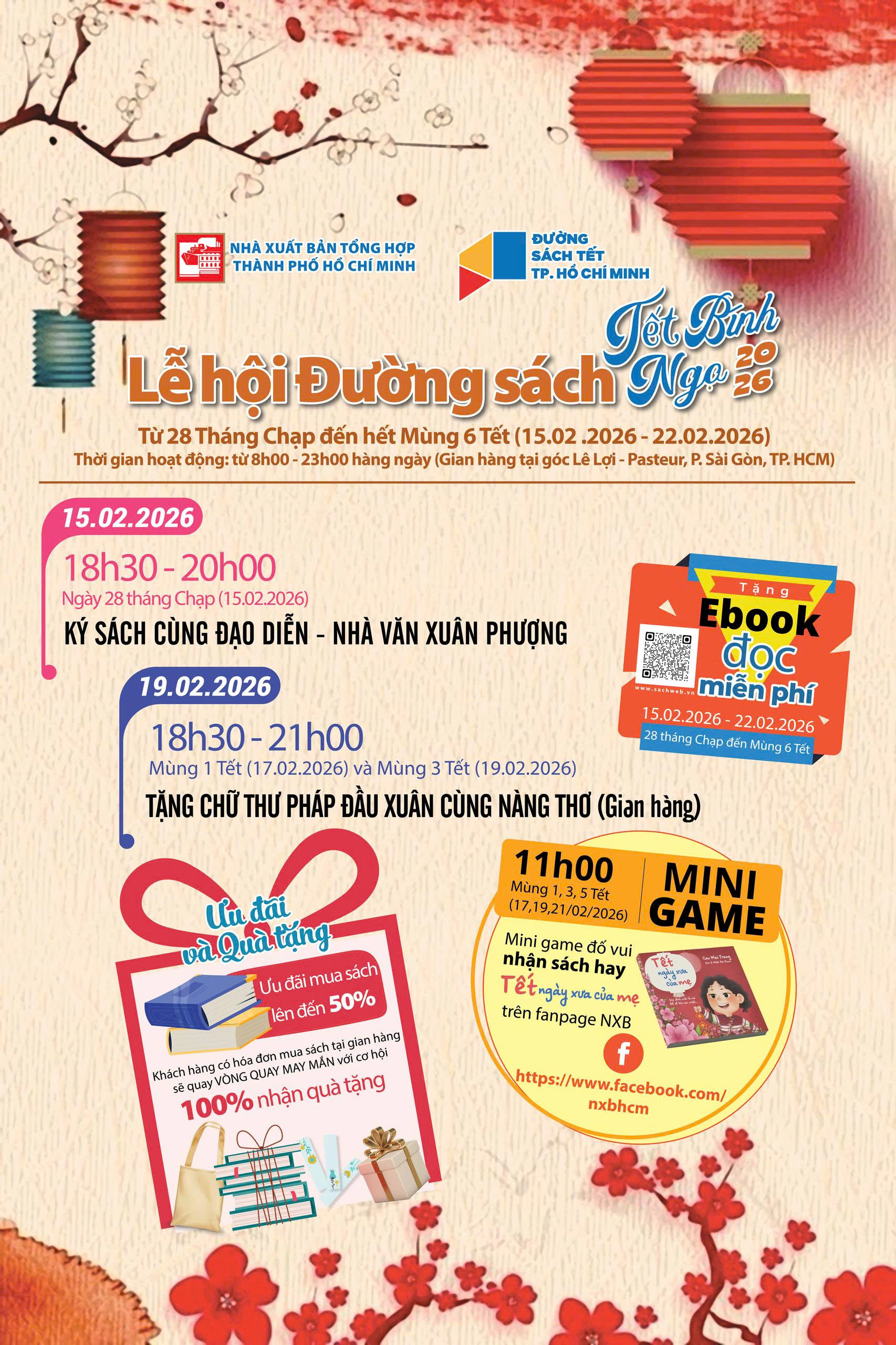 Khi mùa xuân không chỉ có hoa mà còn có sách