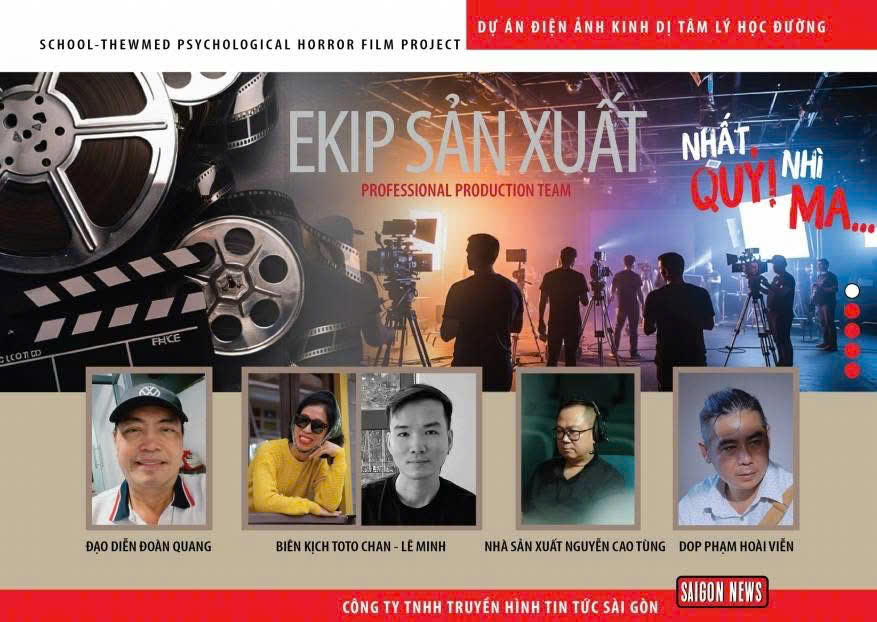 Dự án phim kinh dị học đường gây tò mò khi hé lộ câu chuyện rùng mình phía sau những hành lang tưởng chừng quen thuộc