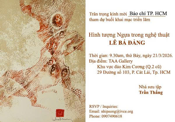 “Hình tượng Ngựa” – dấu ấn nghệ thuật của danh họa Lê Bá Đảng