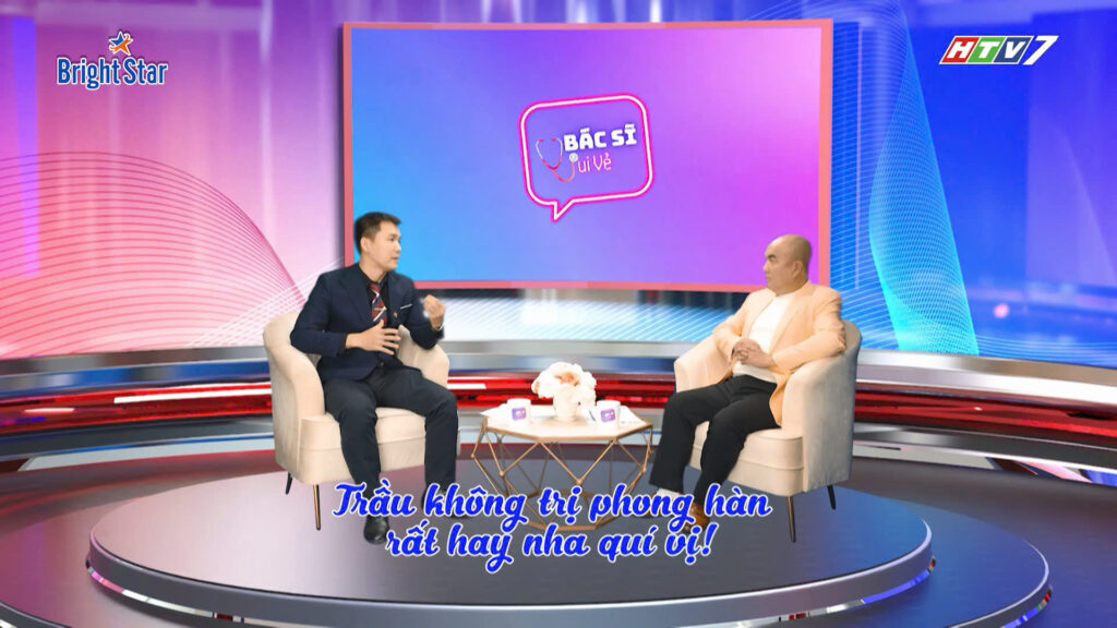 Bác sĩ vui vẻ Lê Công Tiến và MC Quốc Thuận với nhiều câu chuyện thú vị về lá trầu không