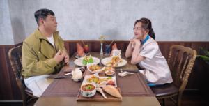 Phương Lan dẫn Bảo Bảo khám phá nhà hàng chay chuẩn Michelin