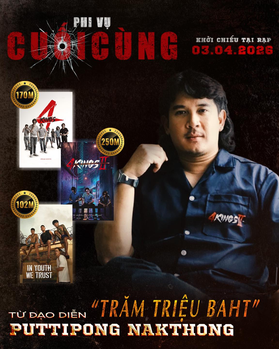 “Phi vụ cuối cùng” được bảo chứng thành công bởi đạo diễn “trăm triệu baht”.