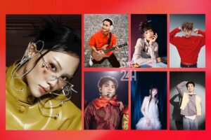 Các ca sĩ, nhạc sĩ trẻ được chú ý khi VTV 3 quảng bá trên chương tình "Sao 24h"