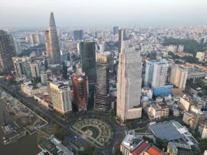 Tăng trưởng quý I/2026 của TP.HCM ước đạt trên 8%, tạo tiền đề khả quan để hoàn thành mục tiêu cả năm. Ảnh: Lê Toàn.