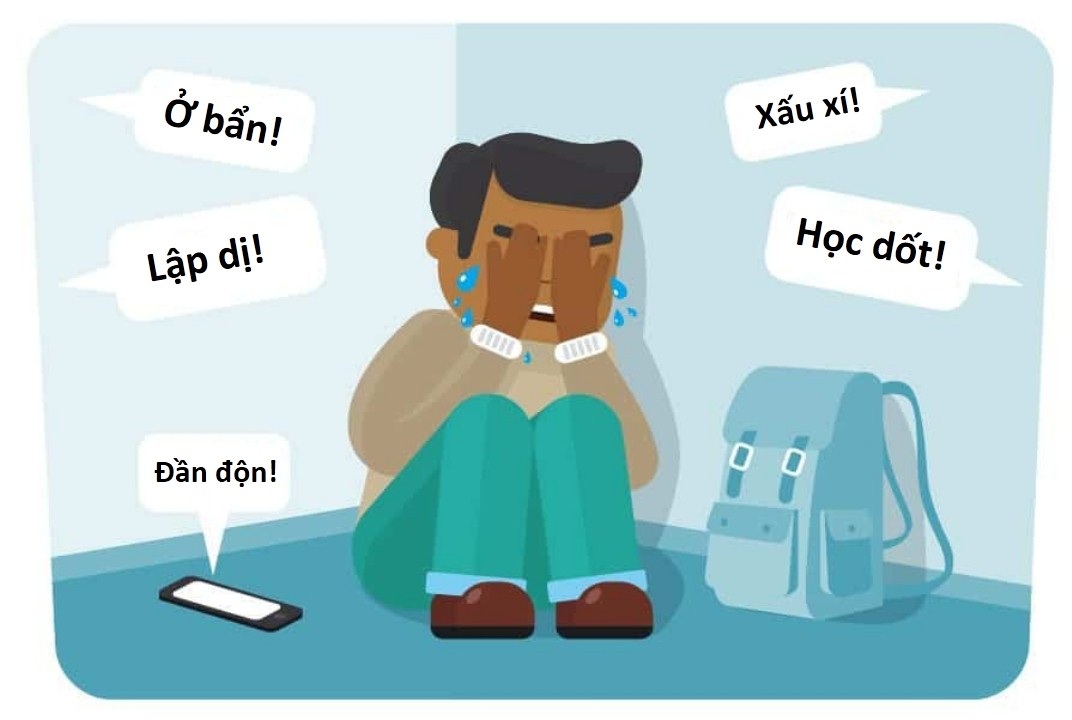 Bắt nạt trên mạng là một hiện tượng khá phổ biến và có xu hướng phát triển nhanh