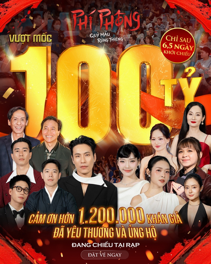 Phim có Kiều Minh Tuấn, sao "nhí" Nina chạm mốc 100 tỉ đồng - Ảnh 1.