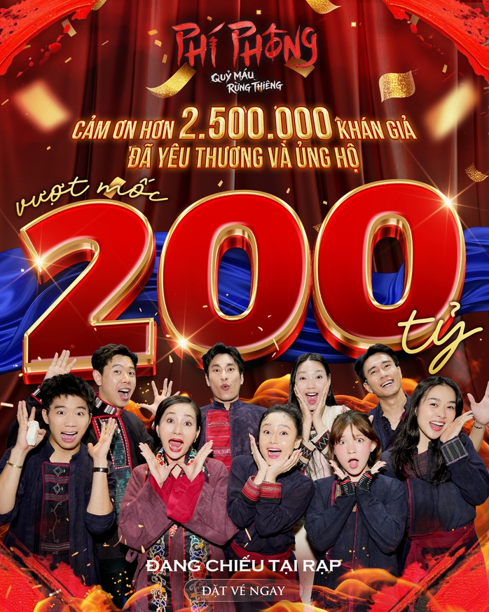 Phim có sao "nhí" Nina, Kiều Minh Tuấn vượt mốc 200 tỉ đồng - Ảnh 1.