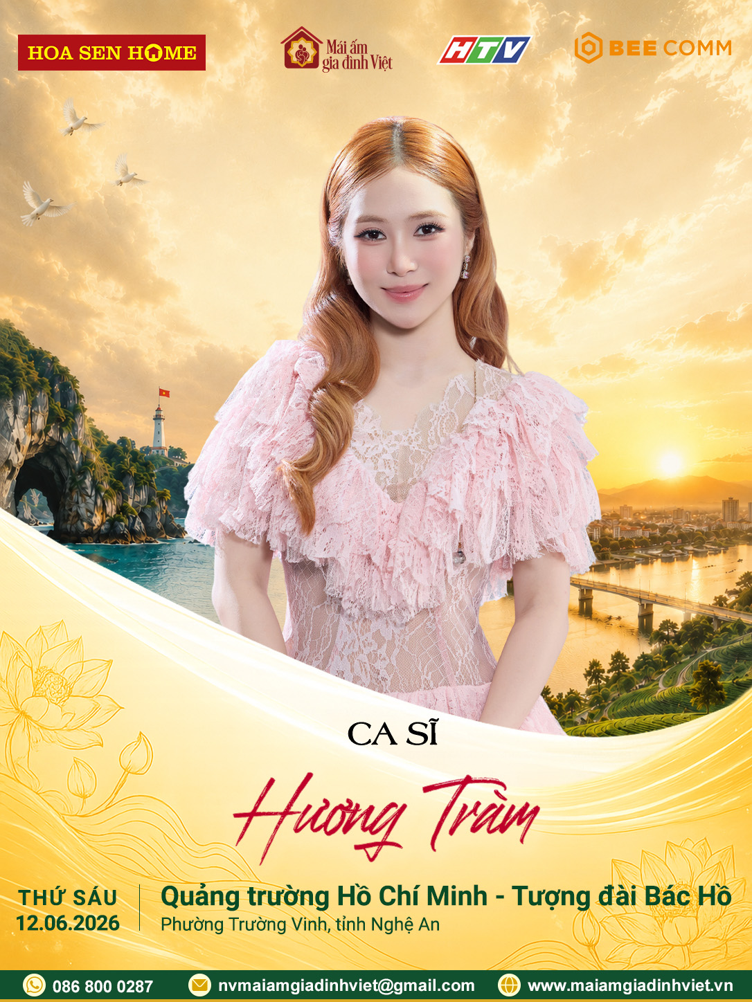 Hương Tràm, Quế Ngọc Hải, Khánh Vy cùng vượt thử thách vì trẻ em có hoàn cảnh khó khăn tại Bắc Trung Bộ