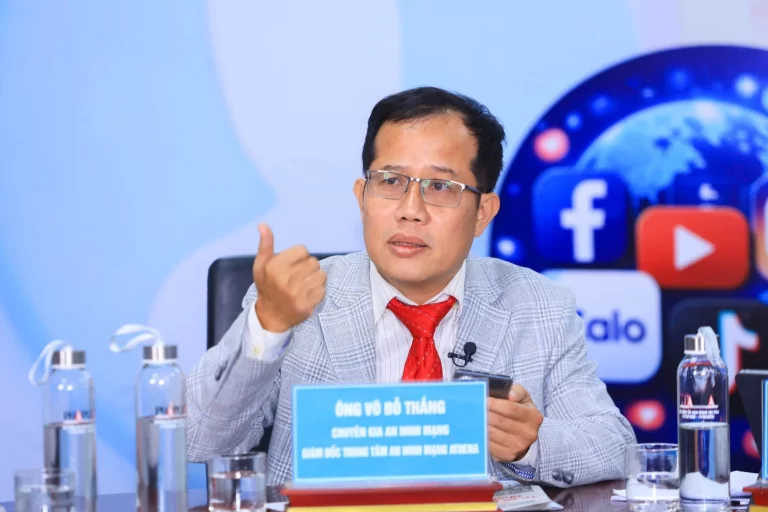 Ông Võ Đỗ Thắng, Giám đốc Trung tâm An ninh mạng Athena
