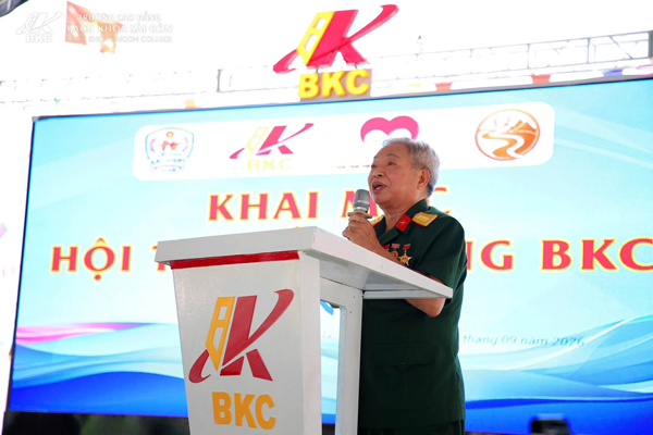 Cựu biệt động, Anh hùng LLVTND Ngô Tùng Chinh chia sẻ tại buổi lễ