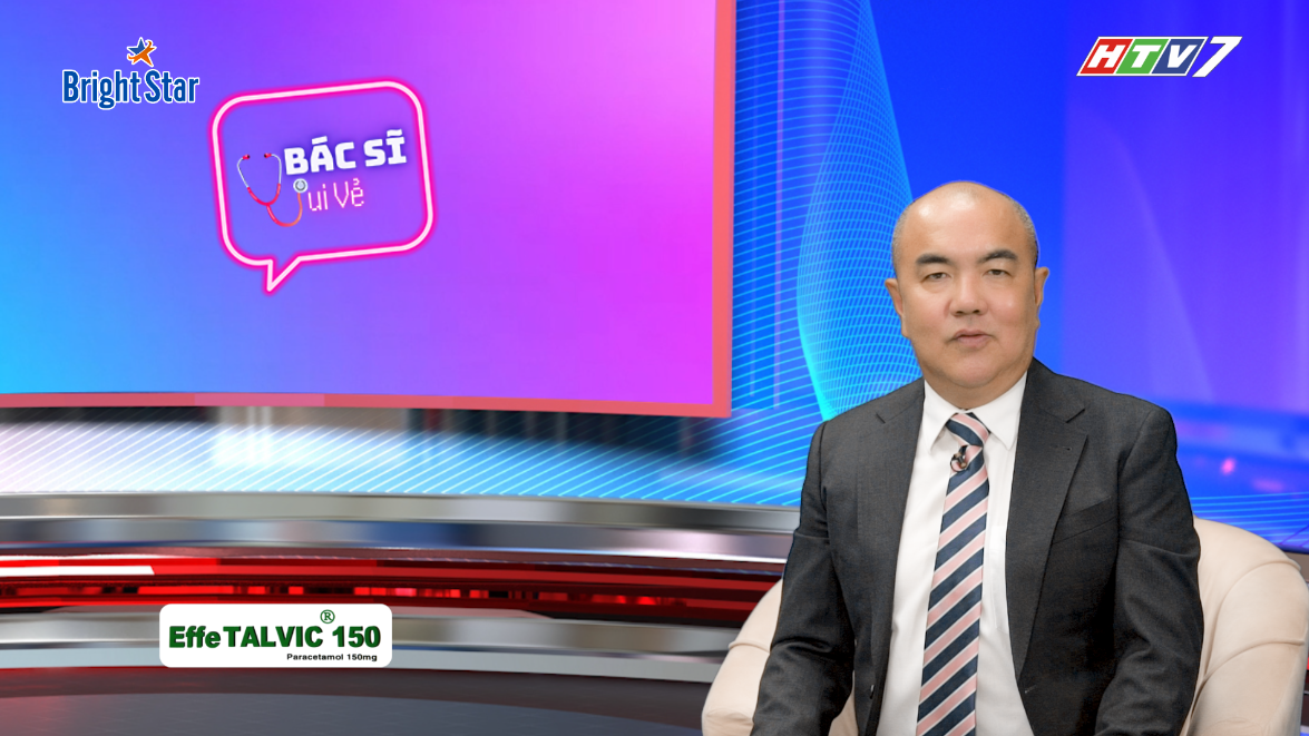 MC Quốc Thuận quan tâm cách nhận biết và phòng ngừa các bệnh thường gặp ở trẻ nhỏ.