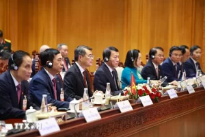 Thủ tướng Lê Minh Hưng tại cuộc hội kiến