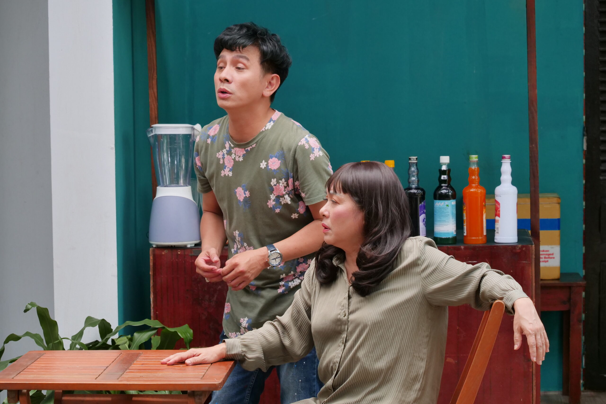 Sự tương tác giữa các nhân vật góp phần tạo nên những tình huống gần gũi trong chương trình.