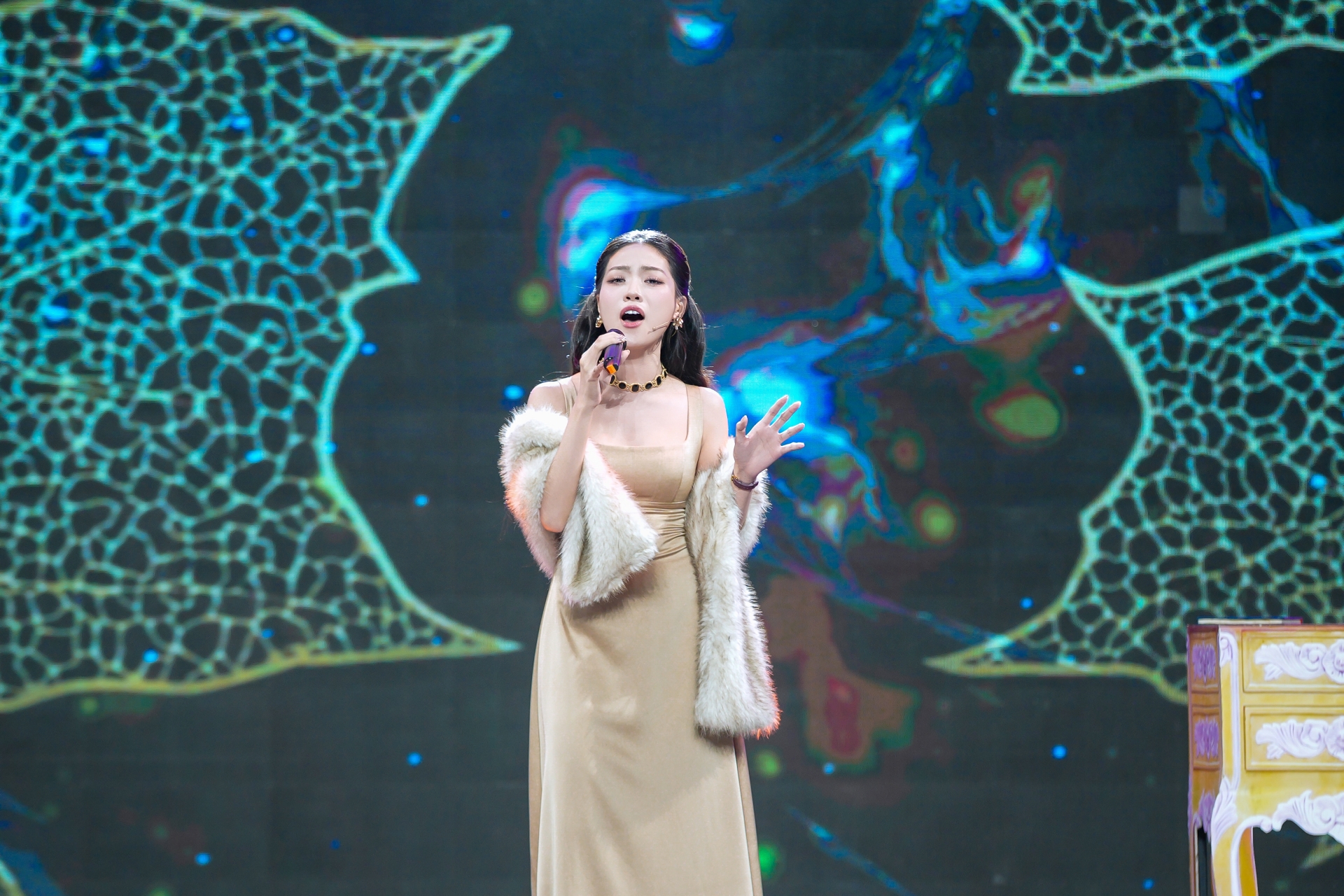 Đỗ Thảo My mang đến những trải nghiệm trình diễn mới tại “Người Kể Chuyện Tình 2026”.