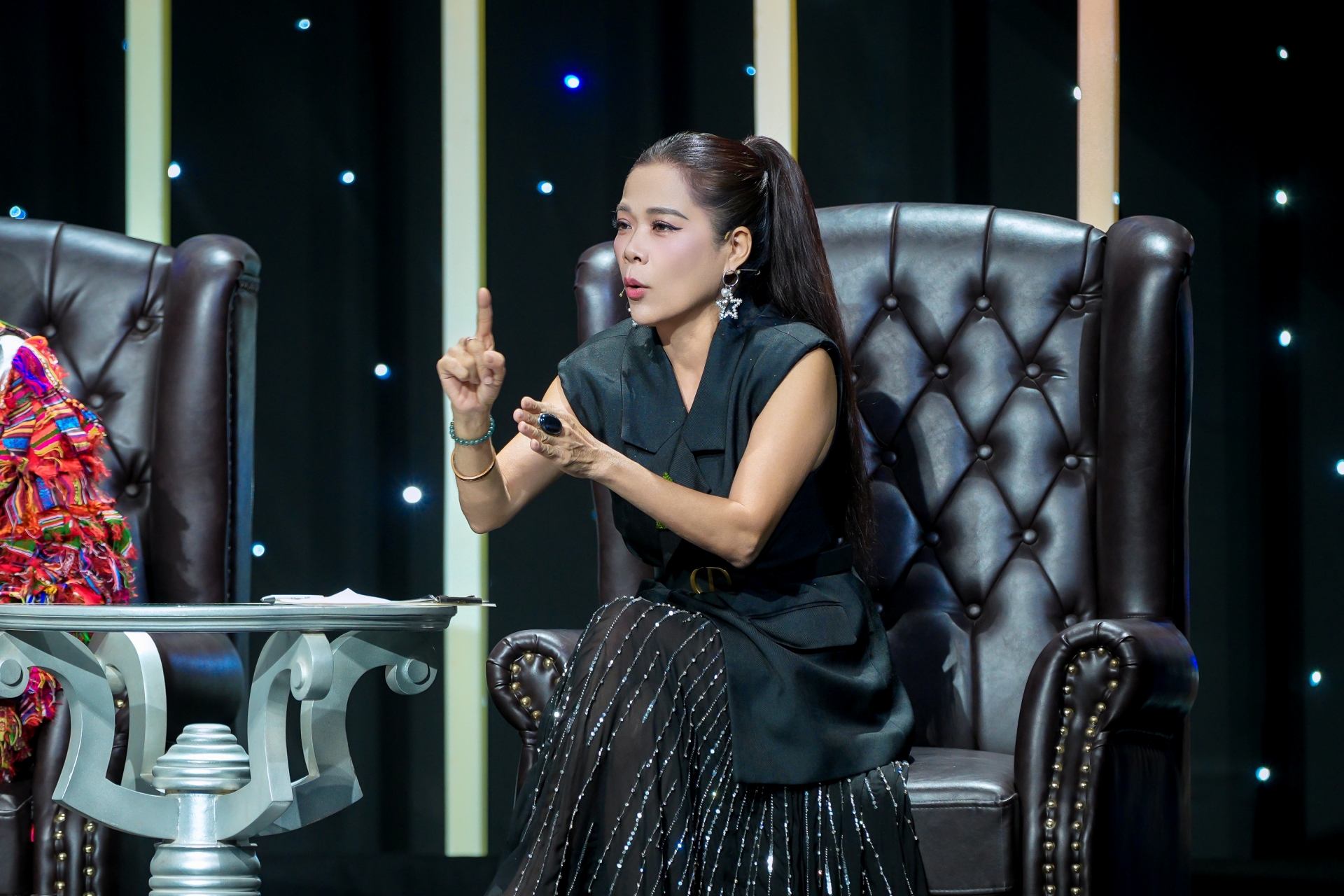 Mỹ Lệ chia sẻ về hành trình âm nhạc tại chương trình.