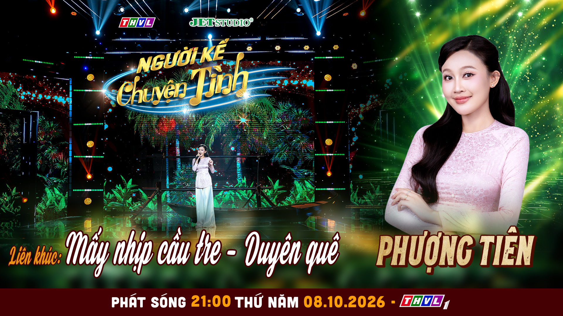 Người Kể Chuyện Tình 2026 tập 2 sẽ được phát sóng lúc 21h Thứ Năm 8/10/2026 trên kênh THVL1