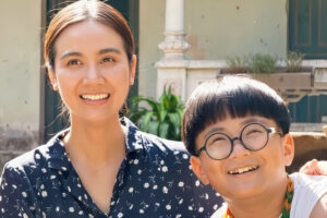 Doãn Quốc Đam và diễn viên nhỏ tuổi nhất